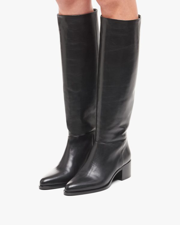 Black Leather boots - Image 5