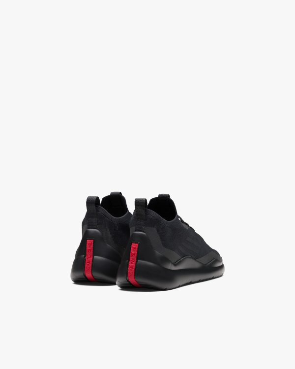 Black Linea Rossa Toblach Techno Knit LR sneakers - Image 3