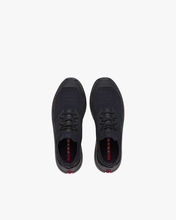 Black Linea Rossa Toblach Techno Knit LR sneakers - Image 4