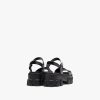 Black Monolith brushed leather sandals - Image 3