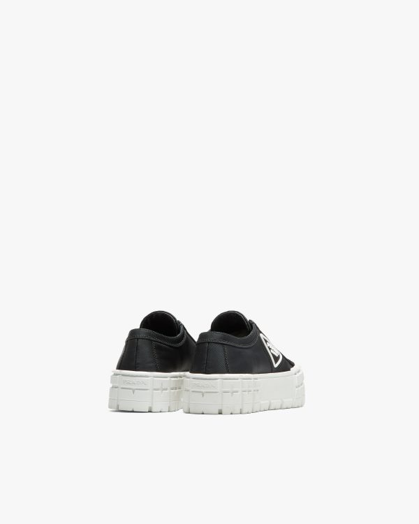 Black Nylon gabardine sneakers - Image 3