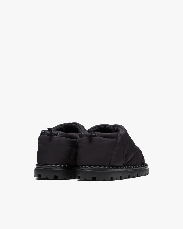 Black Padded nylon slip-on shoes - Image 3
