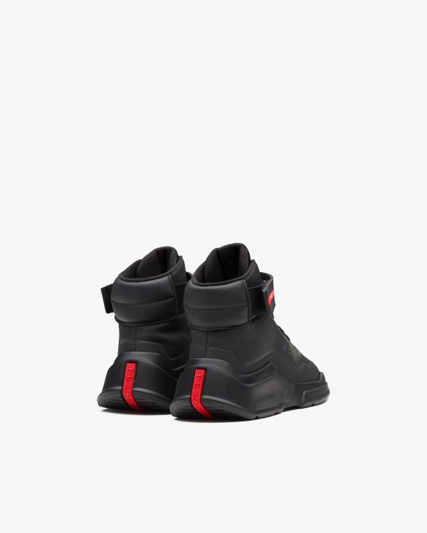 Black Prada Polarius 19 LR high-top sneakers - Image 3
