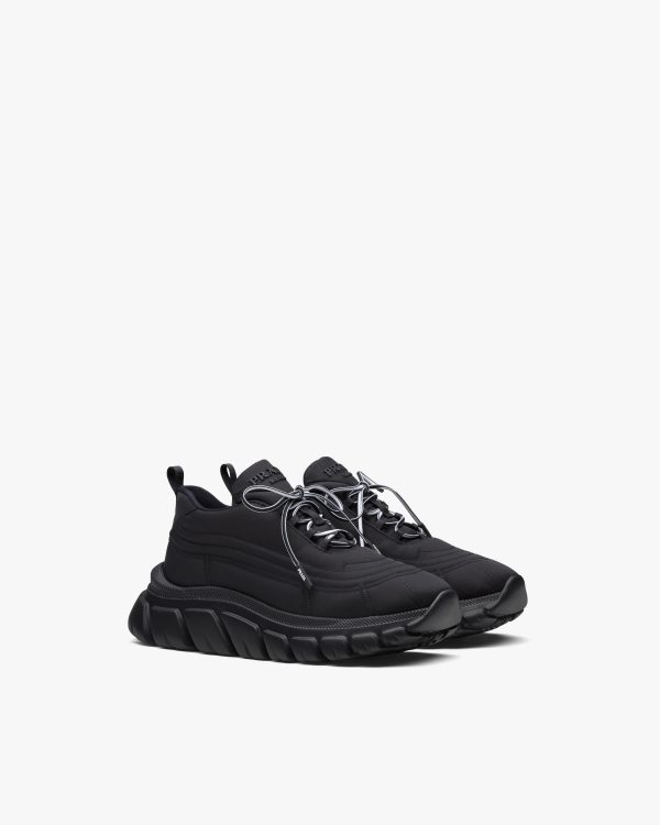 Black Prada Rush Gabardine Re-Nylon sneakers
