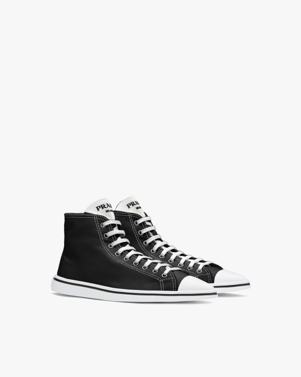 Black Prada Synthesis high-top sneakers