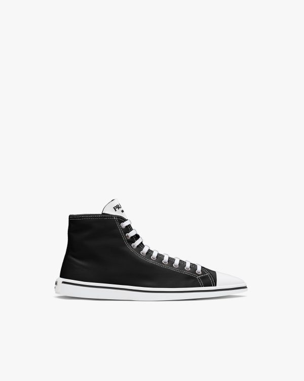 Black Prada Synthesis high-top sneakers - Image 2