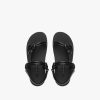 Black Sporty nappa leather sandals - Image 4