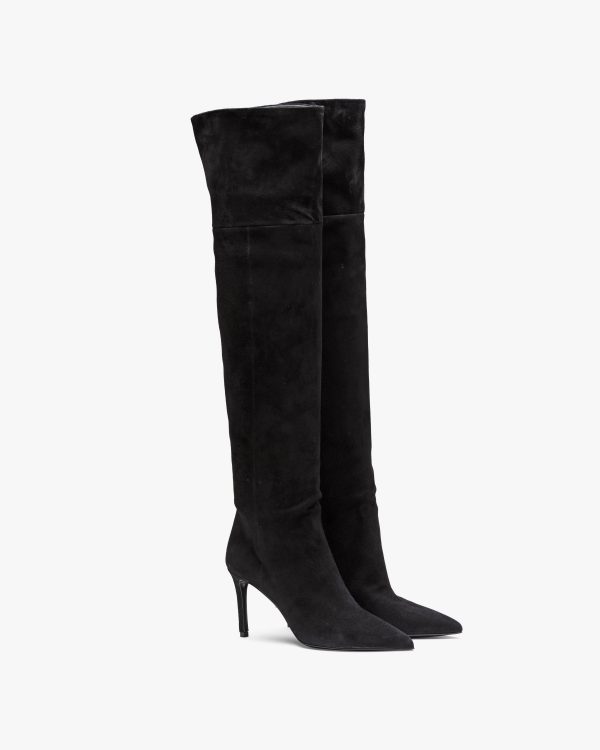 Black Suede boots