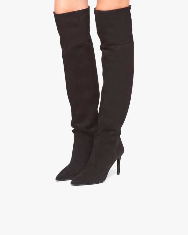 Black Suede boots - Image 5