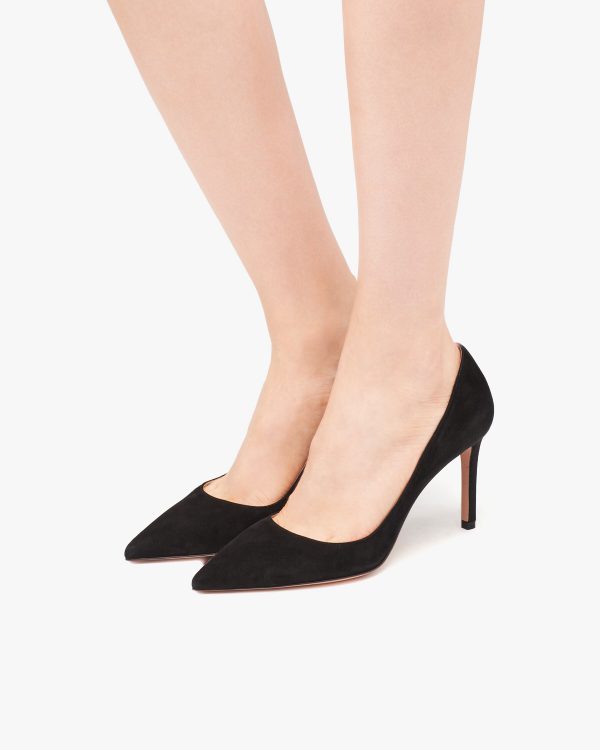 Black Suede pumps - Image 5