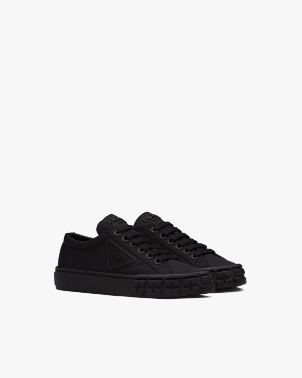 Black Wheel Re-Nylon Gabardine sneakers