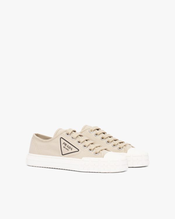 Cord Cotton canvas sneakers
