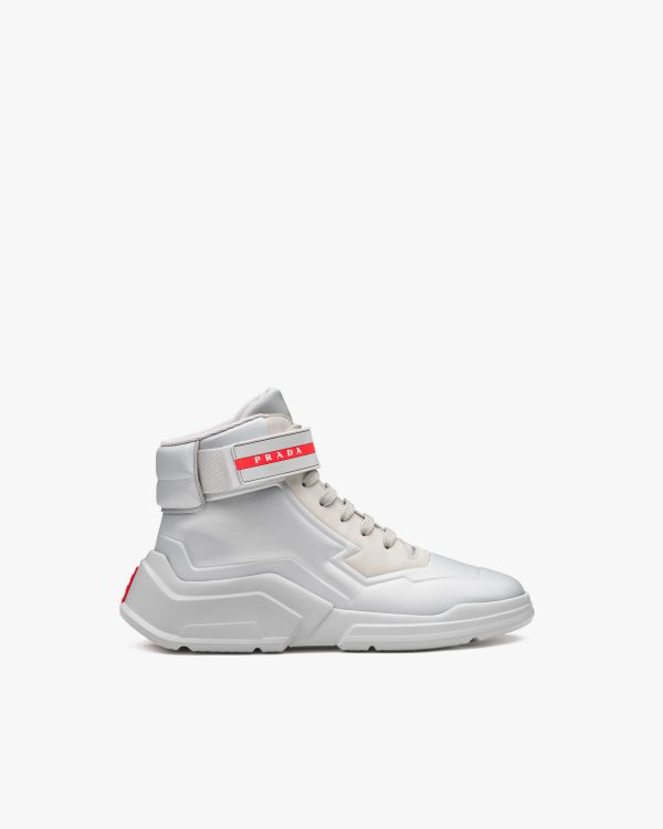 Crystal Prada Polarius 19 LR high-top sneakers - Image 2