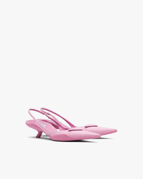 Primula Nylon gabardine slingback pumps
