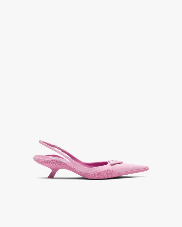 Primula Nylon gabardine slingback pumps - Image 2