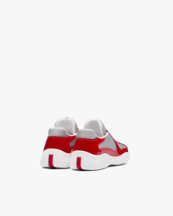 Red Prada Americas Cup sneakers - Image 3