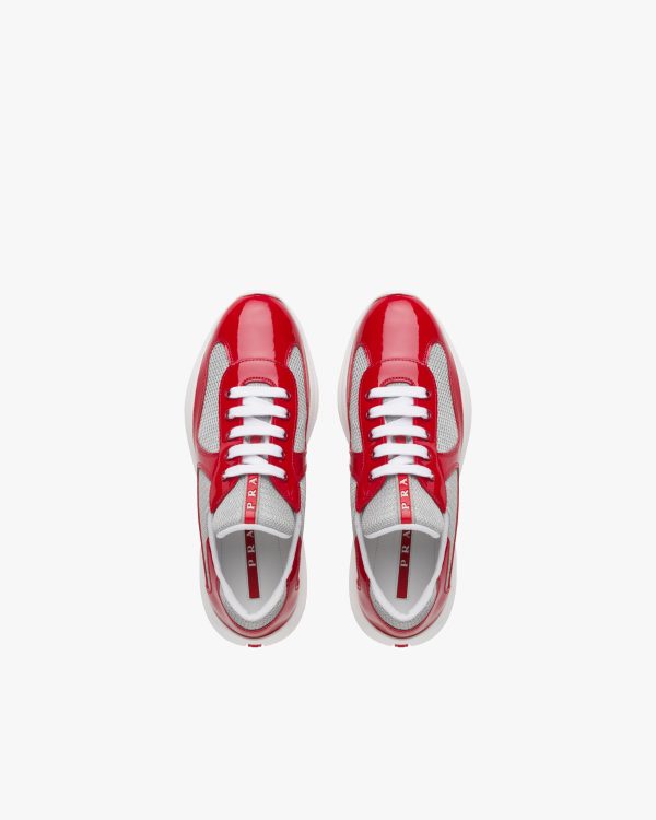 Red Prada Americas Cup sneakers - Image 4