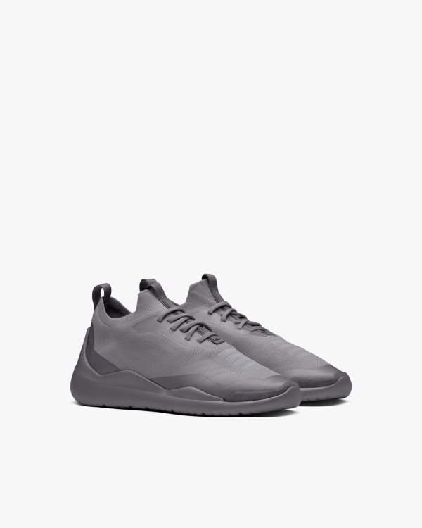 Steel Gray Linea Rossa Toblach Techno Knit LR sneakers