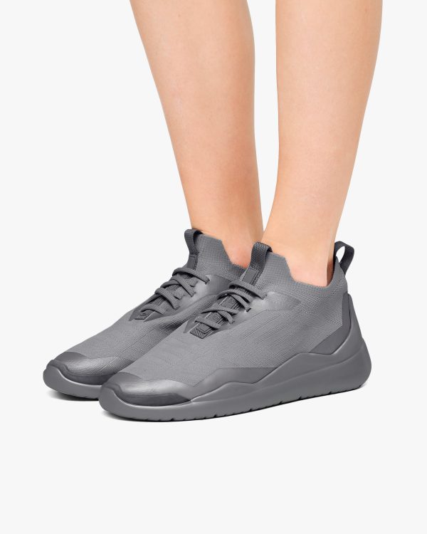 Steel Gray Linea Rossa Toblach Techno Knit LR sneakers - Image 5