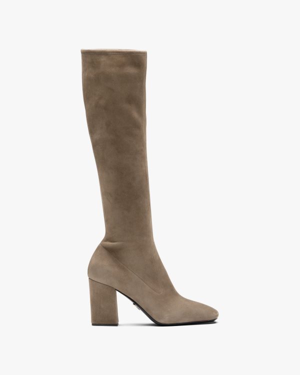 Stone Stretch suede boots - Image 2