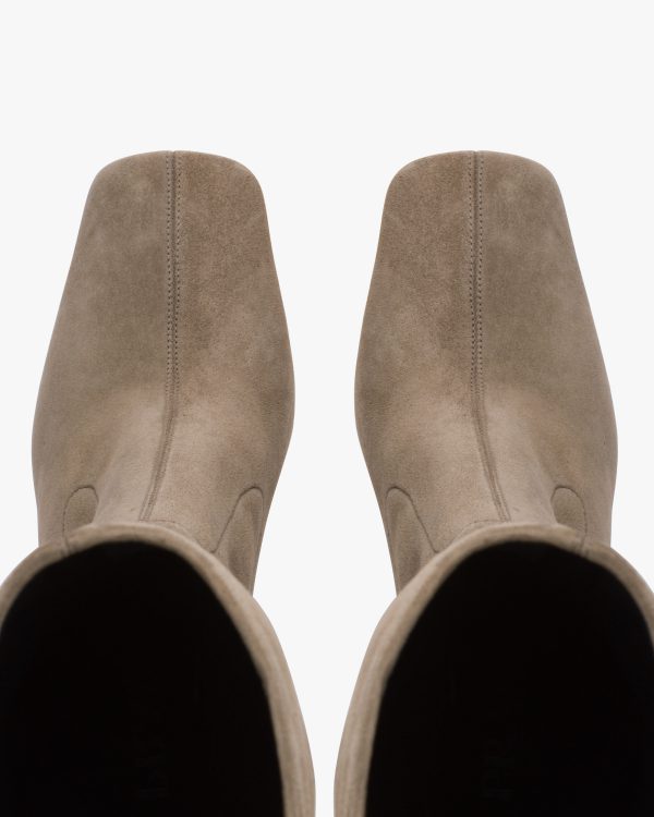 Stone Stretch suede boots - Image 4