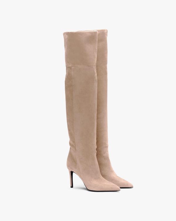 Stone Suede boots