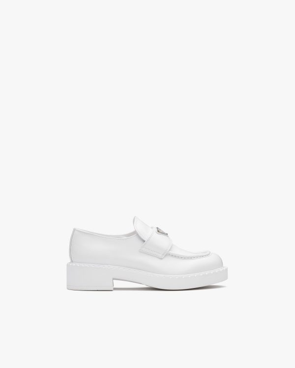 White Chocolate brushed leather loafers - Image 2