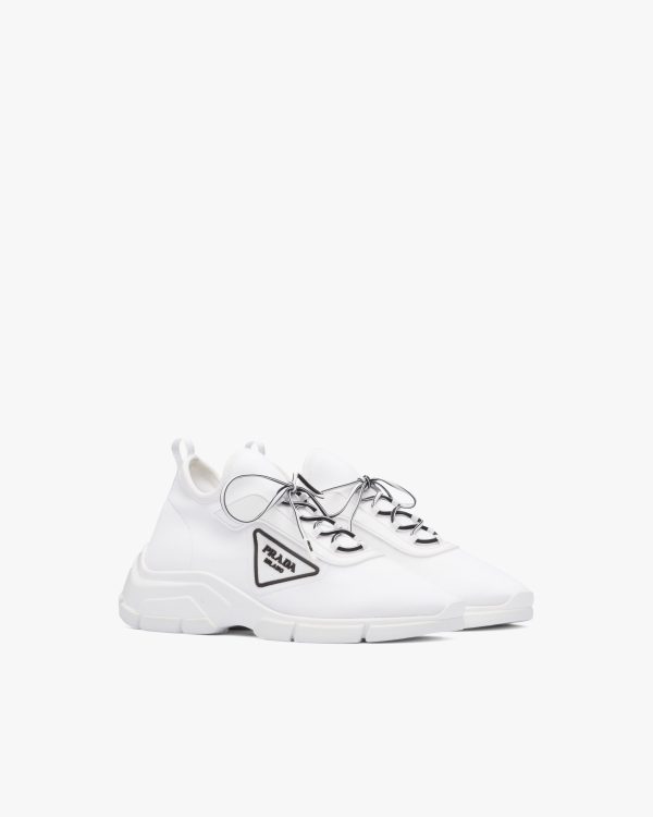 White Knit sneakers