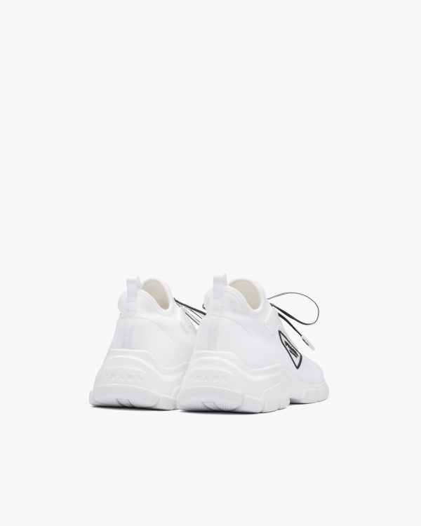 White Knit sneakers - Image 3