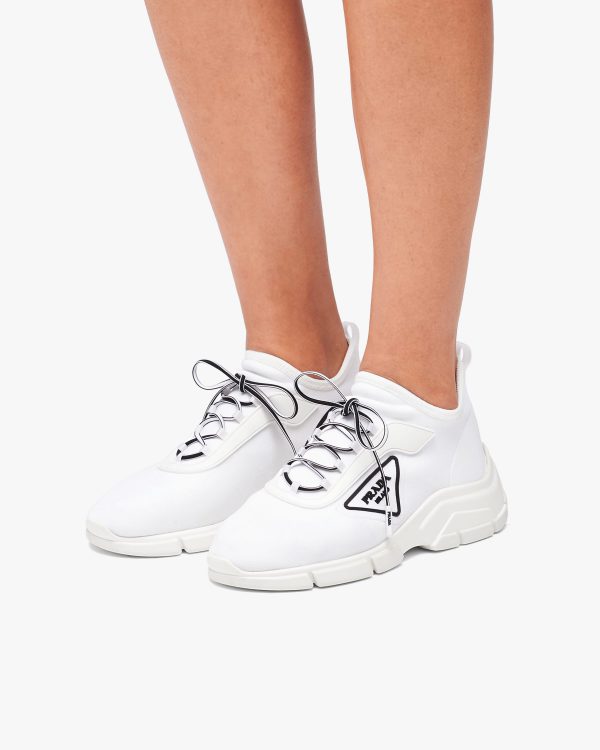 White Knit sneakers - Image 5