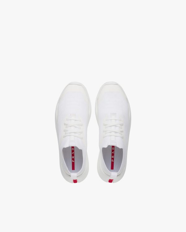 White Linea Rossa Toblach Techno Knit LR sneakers - Image 4