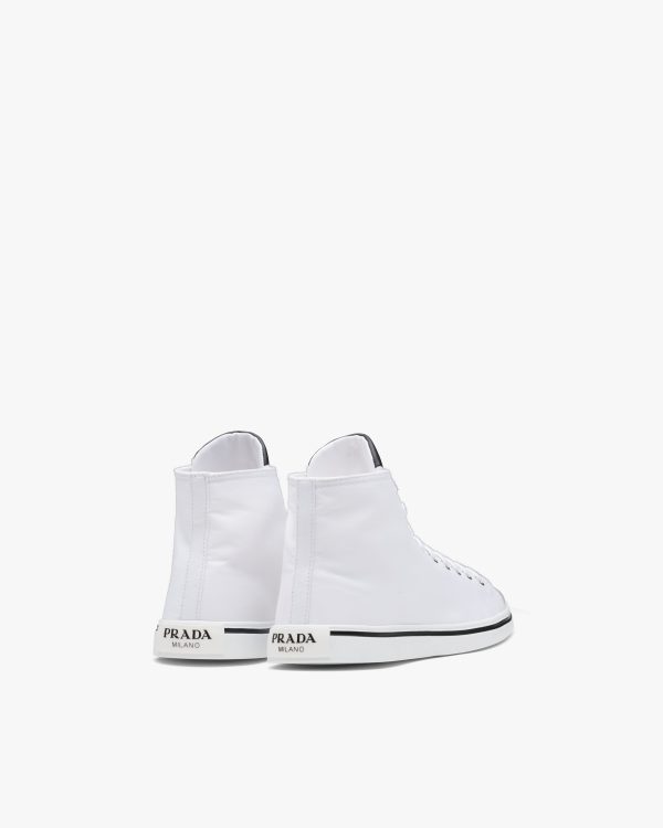 White Prada Synthesis high-top sneakers - Image 3