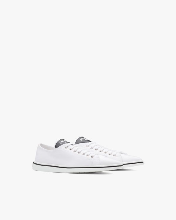 White Prada Synthesis sneakers