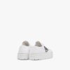 White/black Nylon gabardine sneakers - Image 3