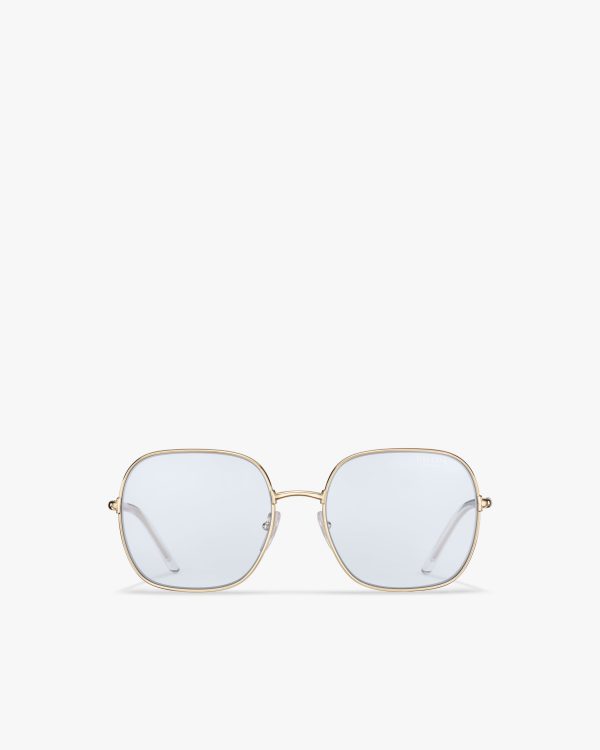 Cloudy Gray Lenses Prada Decode sunglasses
