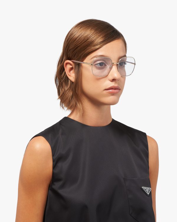 Cloudy Gray Lenses Prada Decode sunglasses - Image 2