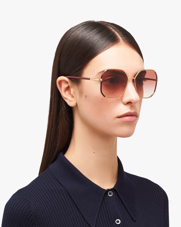 Coral Gradient Lenses Prada Decode sunglasses - Image 2