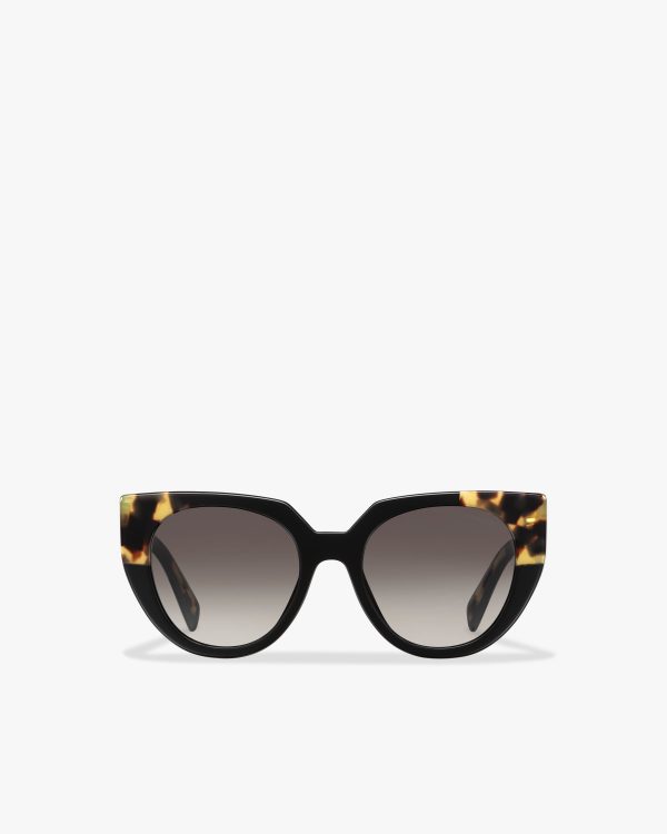 Gradient Anthracite Gray Lenses Prada Eyewear Collection sunglasses