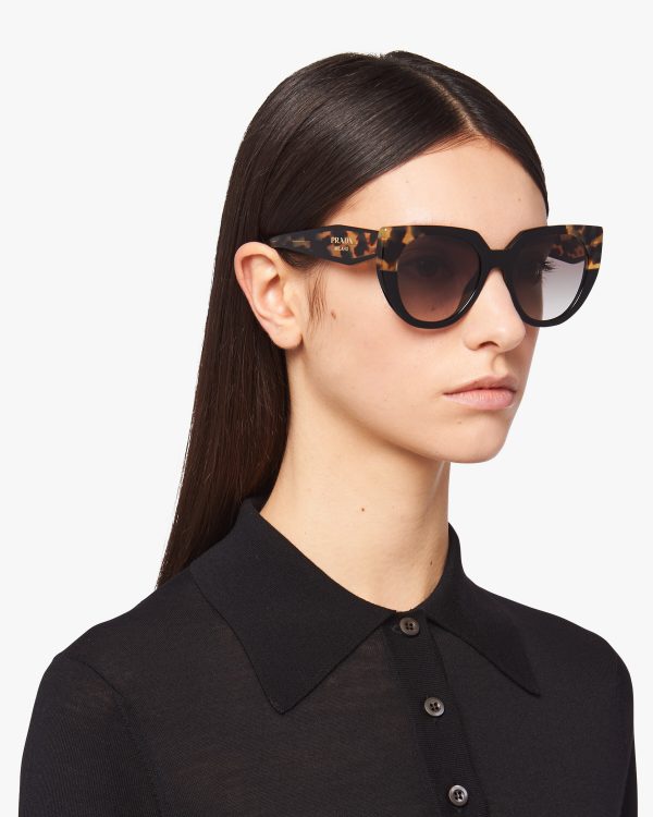 Gradient Anthracite Gray Lenses Prada Eyewear Collection sunglasses - Image 2