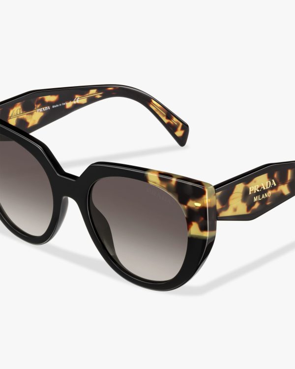 Gradient Anthracite Gray Lenses Prada Eyewear Collection sunglasses - Image 5