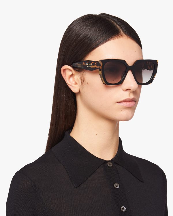 Gradient Anthracite Gray Lenses Prada Eyewear Collection sunglasses - Image 2
