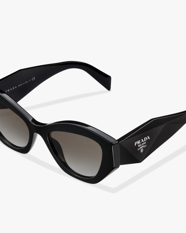 Gradient Anthracite Gray Lenses Prada Symbole sunglasses - Image 5