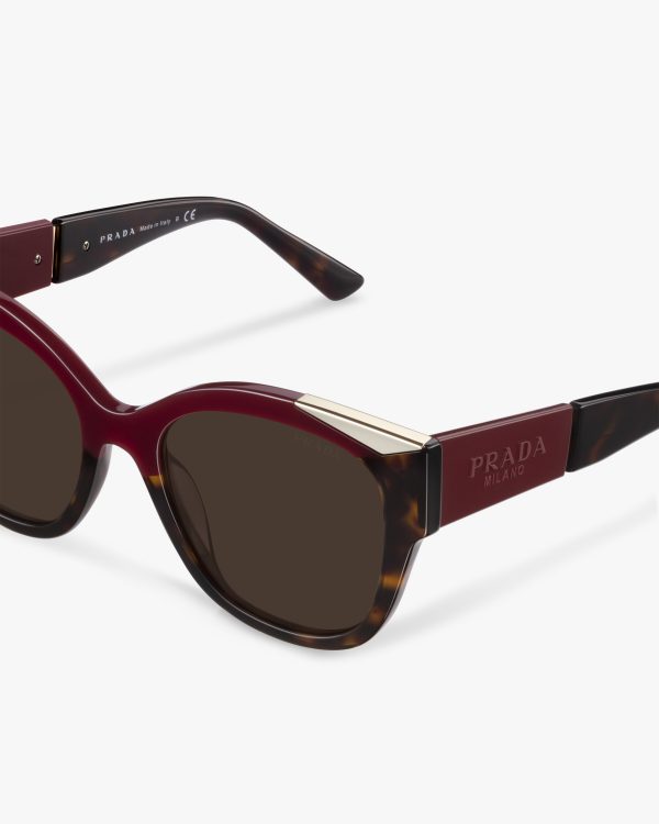 Gradient Sienna To Olive Green Lenses Prada Monochrome sunglasses - Image 5