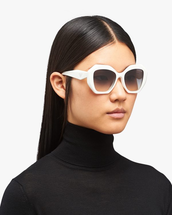 Gradient Slate Gray To Light Blue Lenses Prada Symbole sunglasses - Image 2