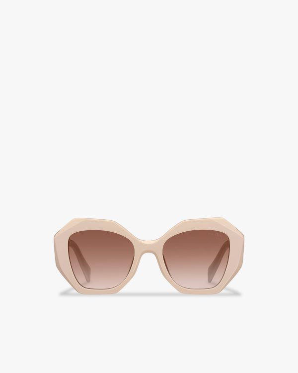 Opaque Gradient Dark Brown Lenses Prada Symbole sunglasses