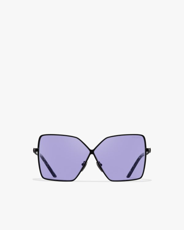 Purple Lenses Prada Symbole sunglasses