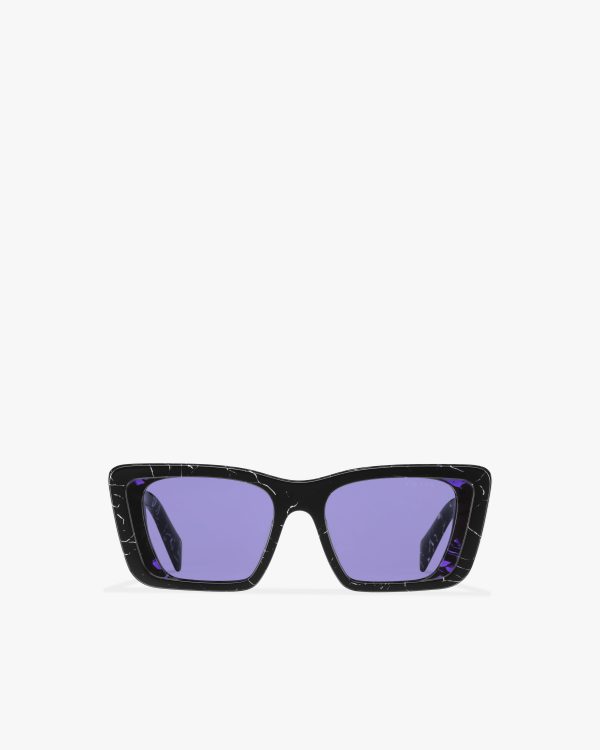 Purple Lenses Prada Symbole sunglasses