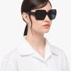 Slate Gray Lenses Prada Monochrome sunglasses - Image 2
