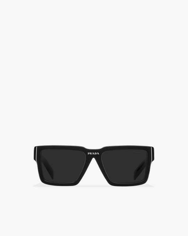 Slate Gray Lenses Prada Runway sunglasses