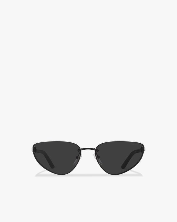 Slate Gray/white Lenses Prada Duple sunglasses